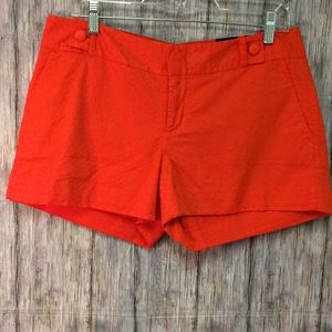 Banana Republic Ryan Fit orange shorts NWTAGS